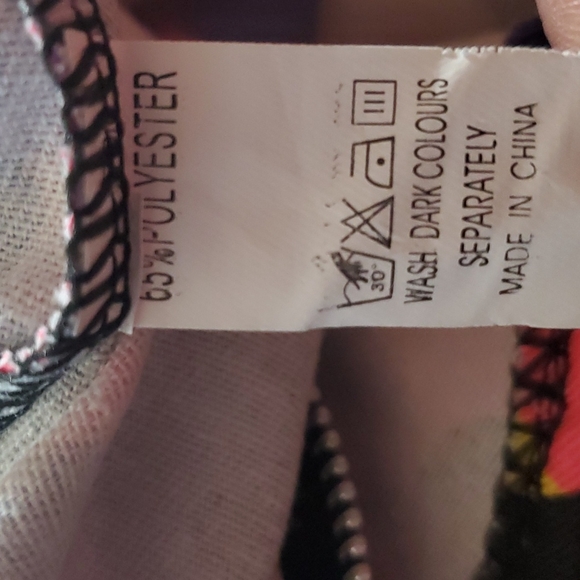 neon camo ruffle zip cardigan - Picture 9 of 9